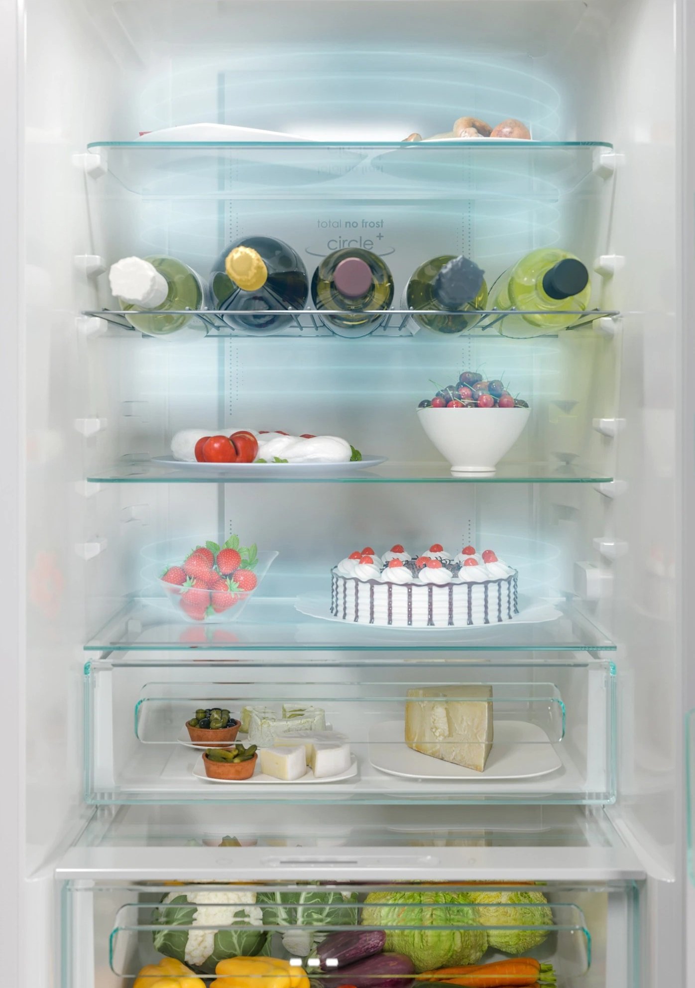Холодильник Candy CCE7T618EXU обзор - фото 11