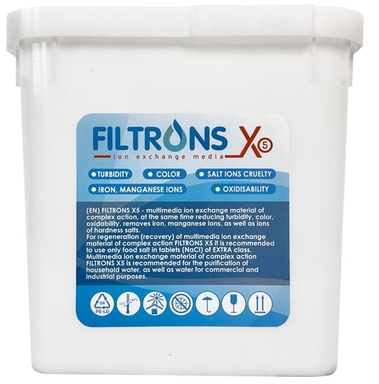 Засыпка для фильтра Filtrons X5 (25 л) в интернет-магазине, главное фото