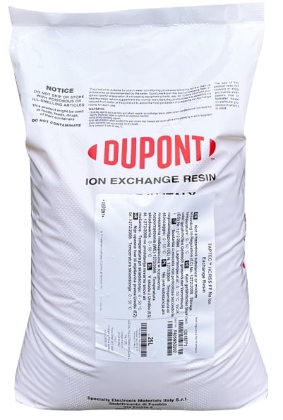 Соль для очистки воды DuPont Taptec HCRSS FF Na Ion Exchange Resin (мешок 25л)