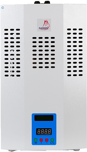 Стабілізатор підвищеної напруги Рета HOHC Flagman 11 кВт 50А WEB 5-12 Infineon