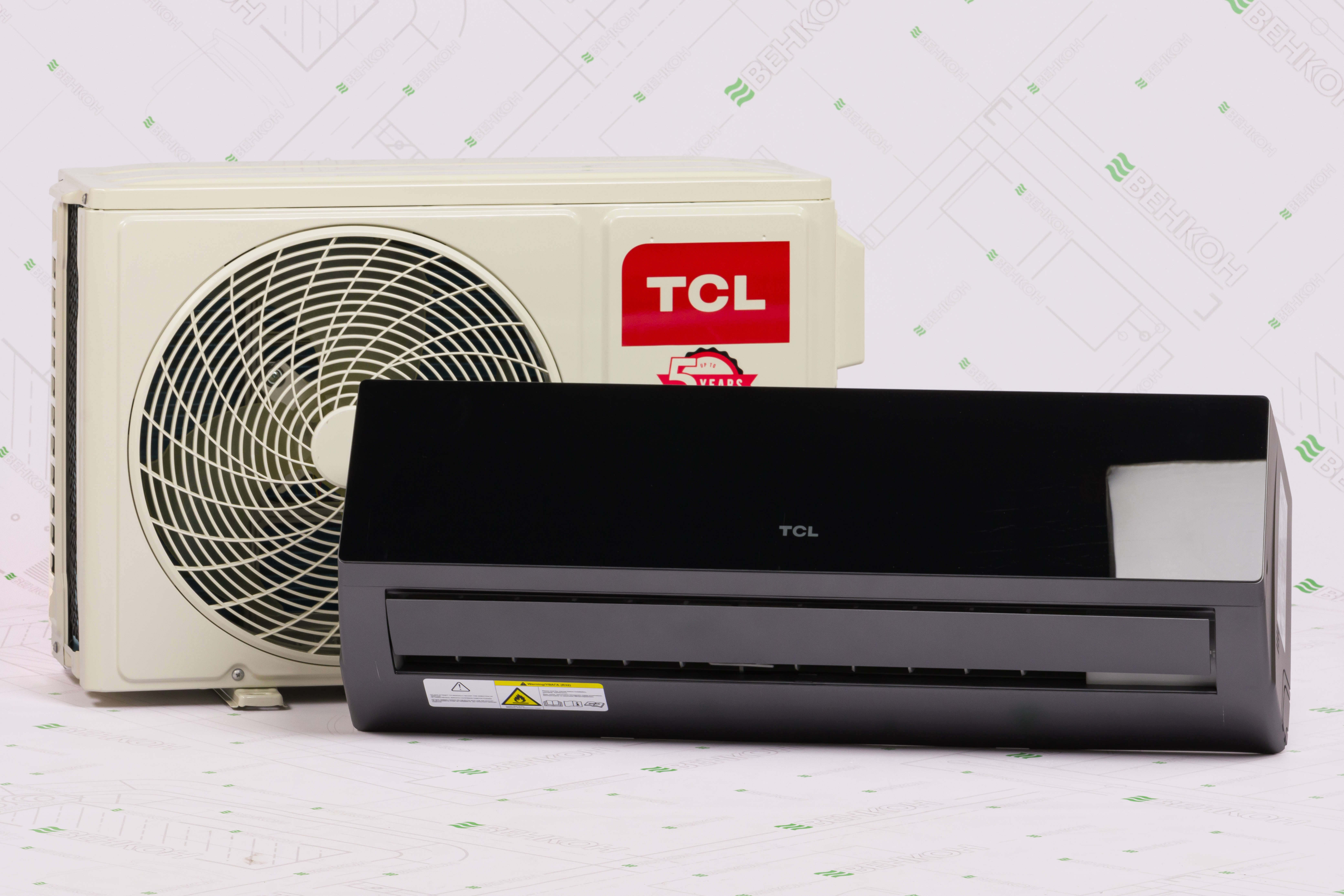 Кондиционер сплит-система TCL TAC-09CHSD/XA82IN Black Inverter R32 WI-FI цена 21999 грн - фотография 2