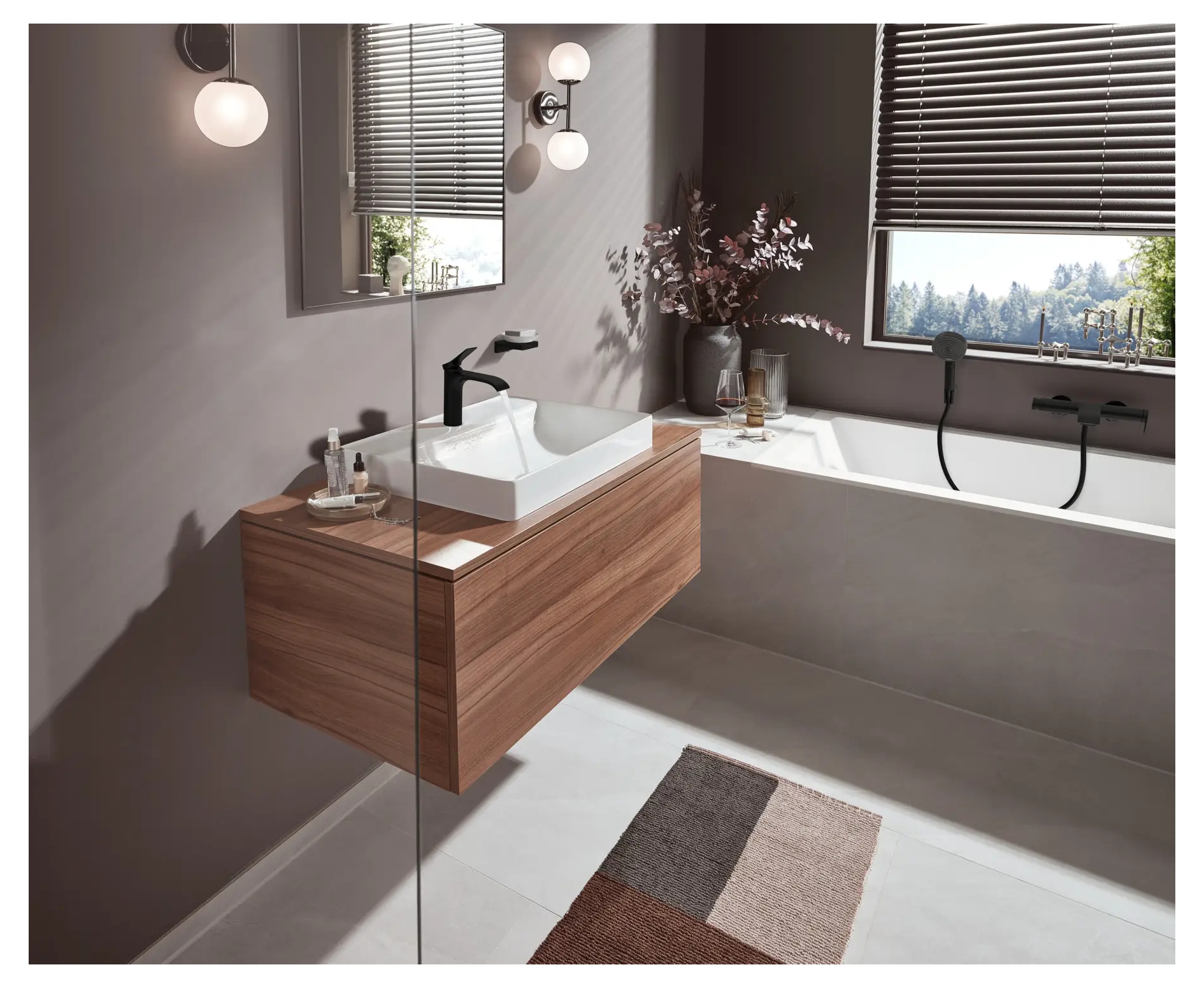 в продаже Смеситель для раковины Hansgrohe Vivenis 75020670 black - фото 3