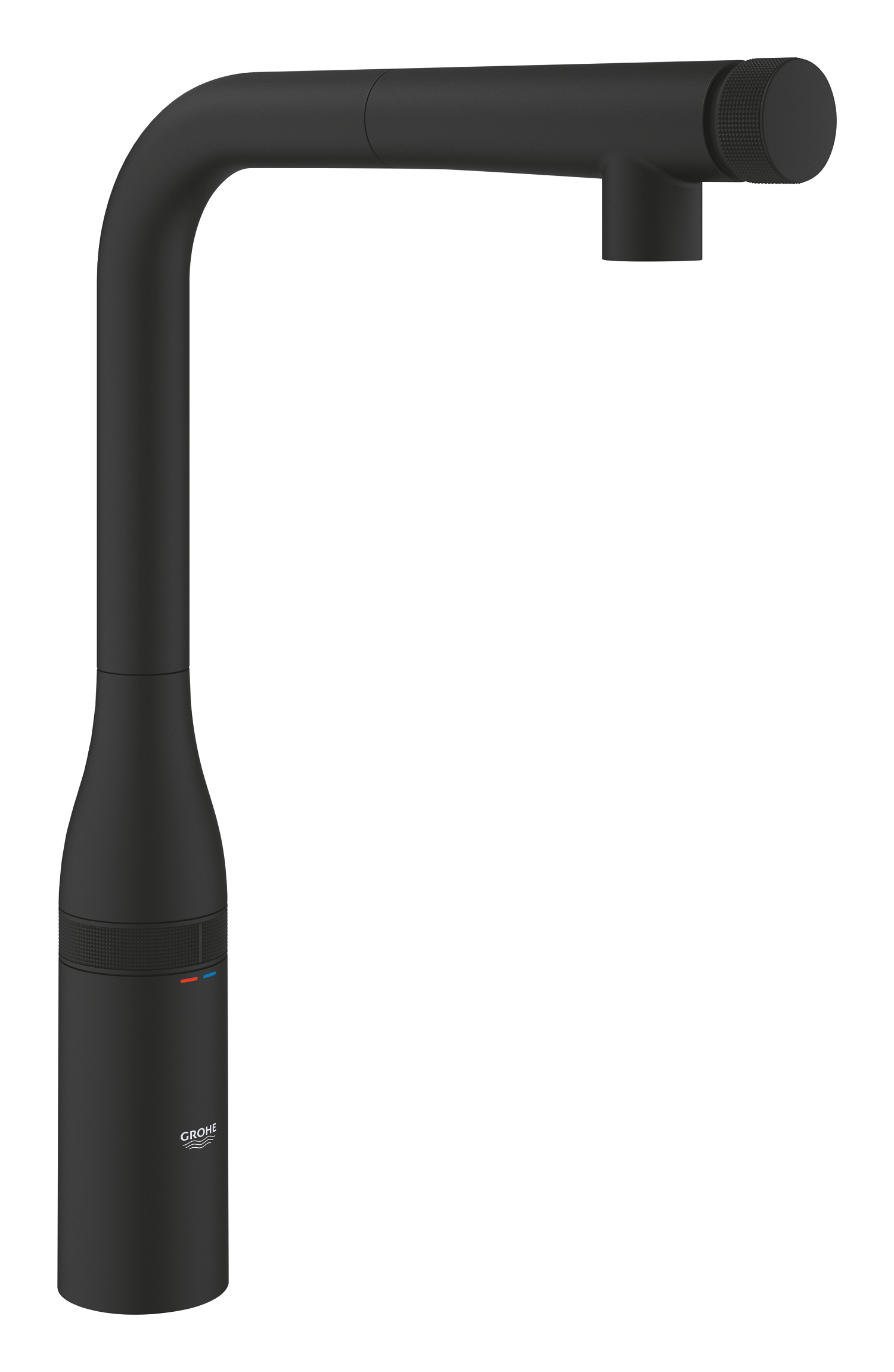 Змішувач для кухні Grohe Essence Smartcontrol 31928KF0 black