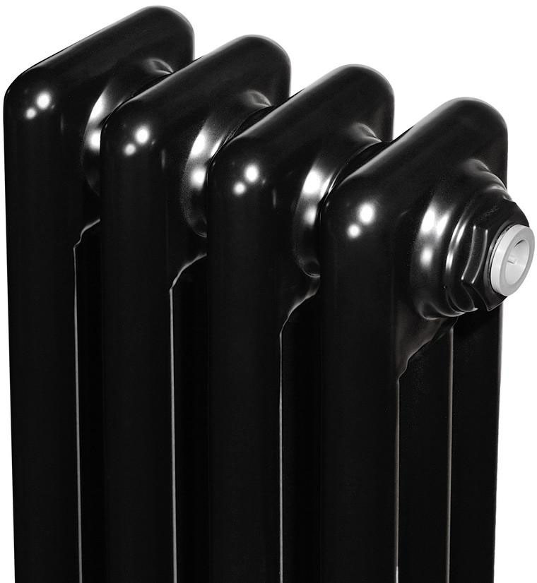 Радиатор для отопления ArttiDesign Bari III 4/1800/200 черный матовый цена 7188.00 грн - фотография 2