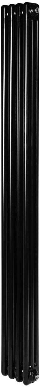 Радиатор для отопления ArttiDesign Bari III 4/1800/200 черный матовый в интернет-магазине, главное фото