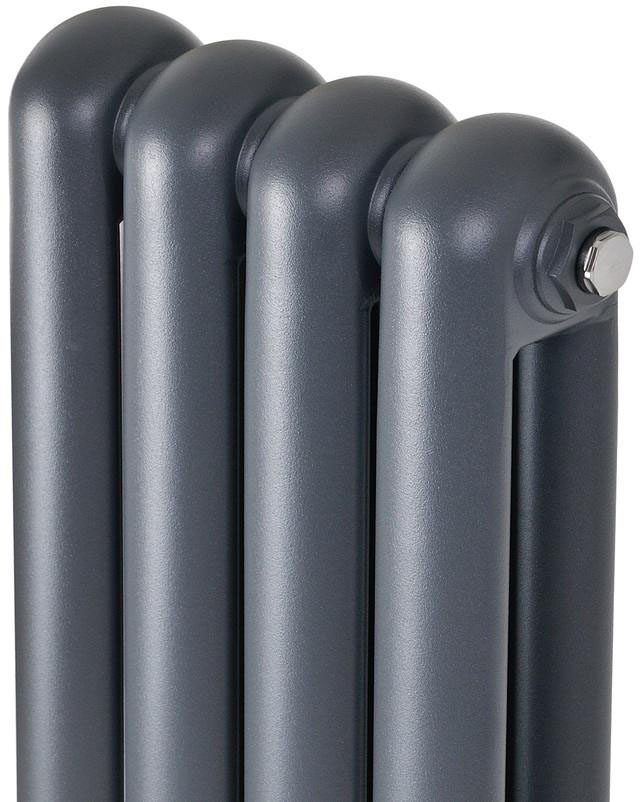 Радиатор для отопления ArttiDesign Verona 4/1800/300 серый матовый цена 10800 грн - фотография 2