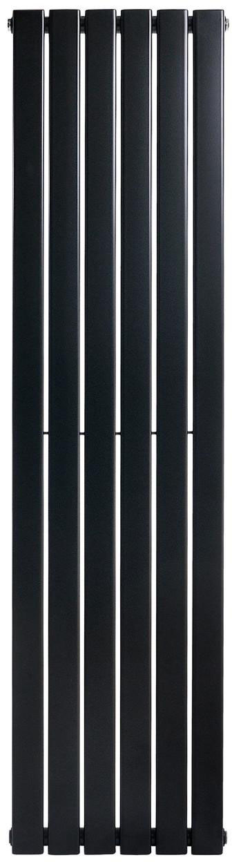 Радиатор для отопления ArttiDesign Livorno 6/1800/408/50 чёрный матовый (LV 6.180.40.5.B)