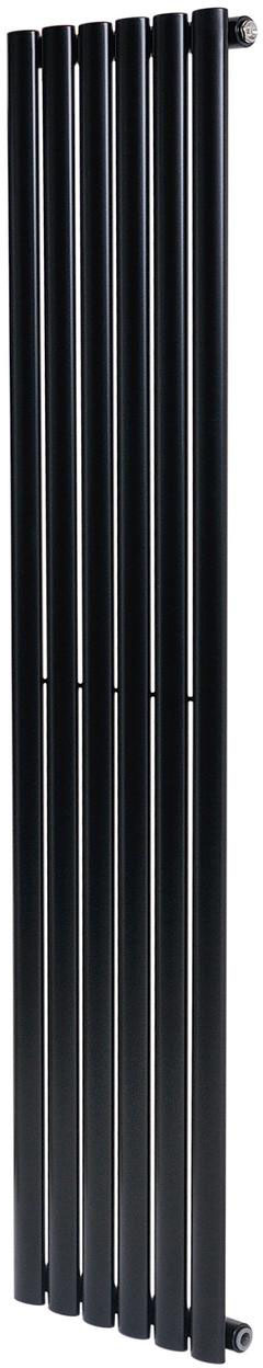 Радиатор для отопления ArttiDesign Rimini 6/1500/354/50 чёрный матовый (RM.6.150.35.5.B)
