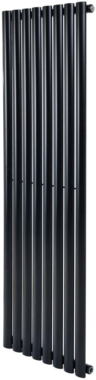 Радиатор для отопления ArttiDesign Rimini 8/1800/472 чёрный матовый