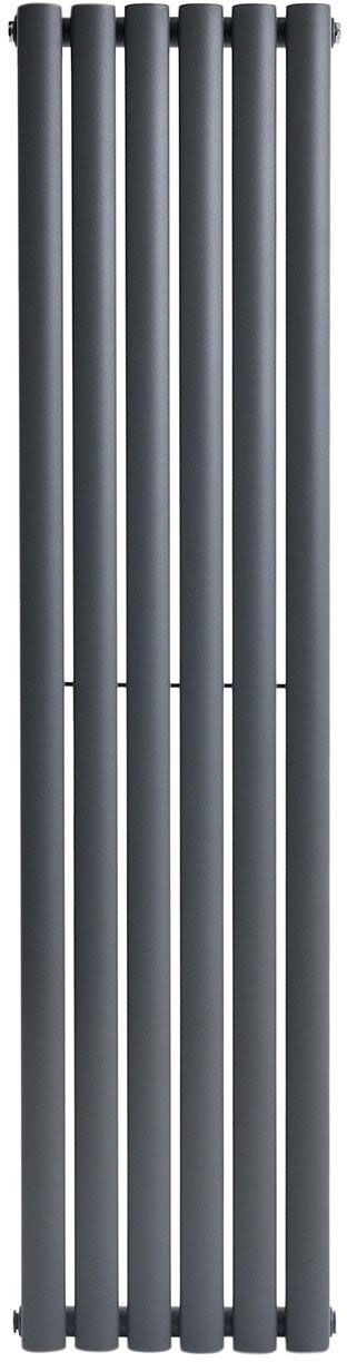 Радиатор для отопления ArttiDesign Rimini 6/1800/354 серый матовый (RM.6.180.35.G)