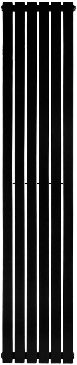 Радиатор для отопления ArttiDesign Terni 6/1500/354/50 чёрный матовый (TR.6.150.35.B)