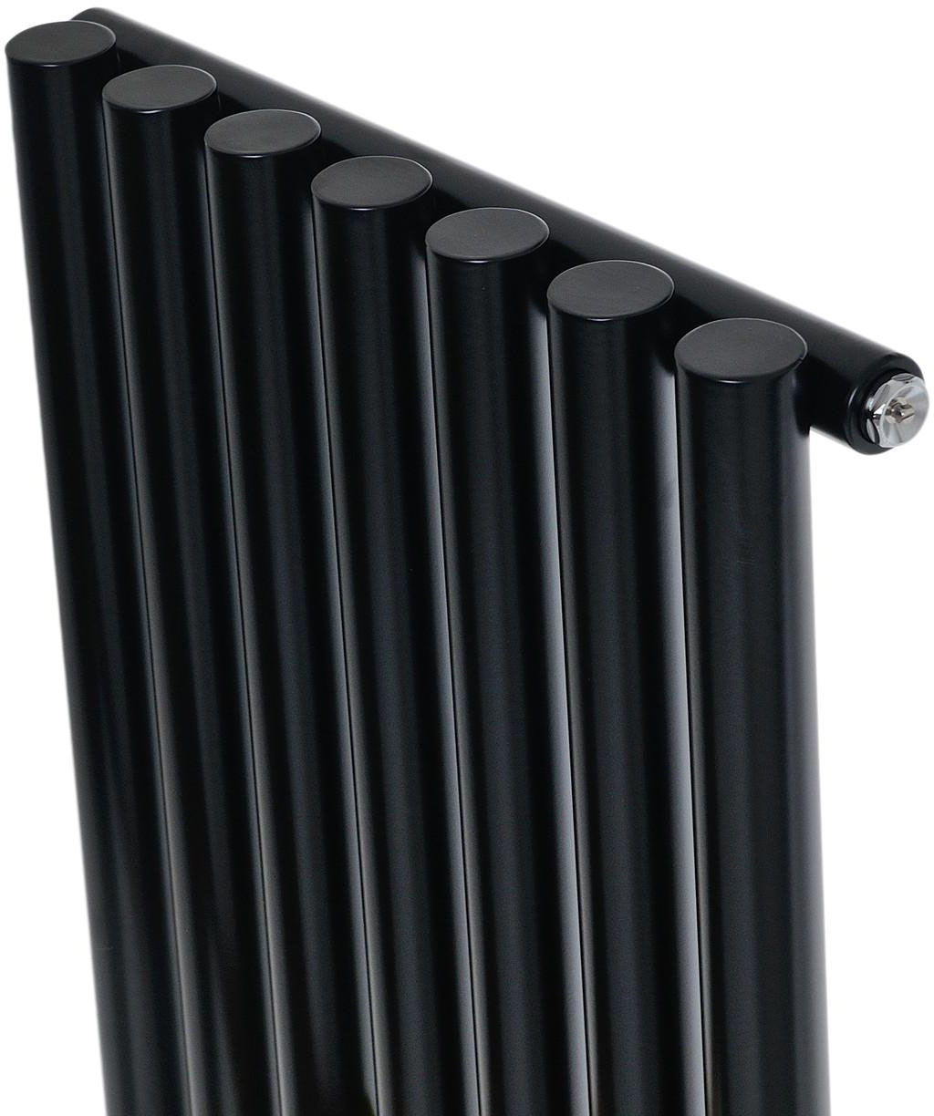 в продаже Радиатор для отопления ArttiDesign Matera 7/1800/413/50 чёрный матовый - фото 3