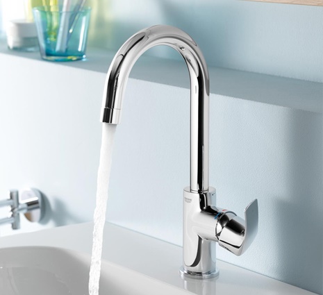 Смеситель для кухни Grohe BauCurve L-Size 23090000 цена 4848 грн - фотография 2