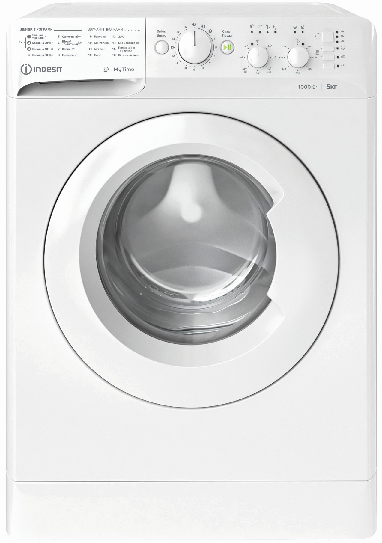 Характеристики стиральная машина Indesit OMTWSC 51052 W UA