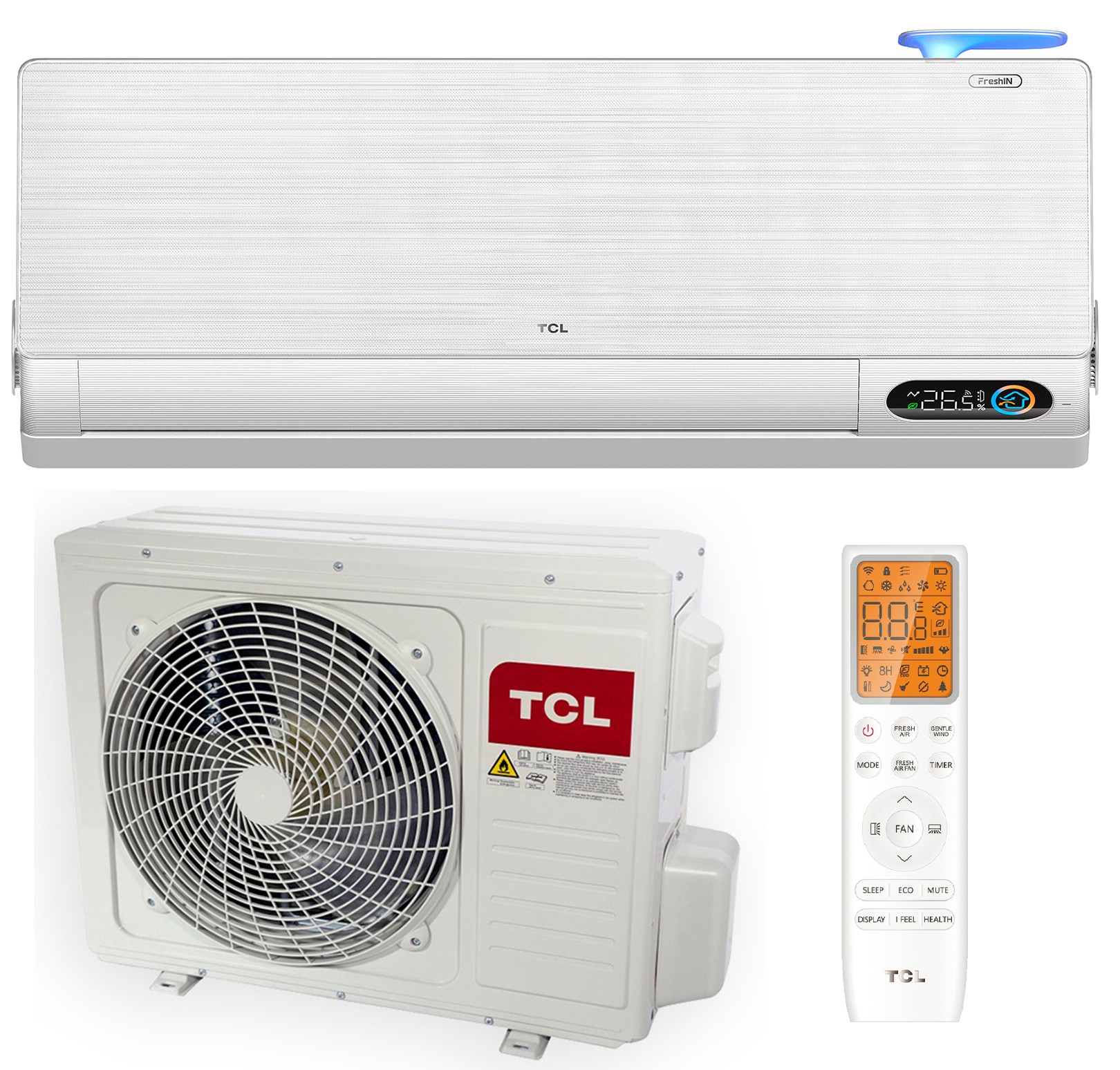TCL FreshIN 2.0 TAC-09CHSD/FBI Inverter R32 WI-FI