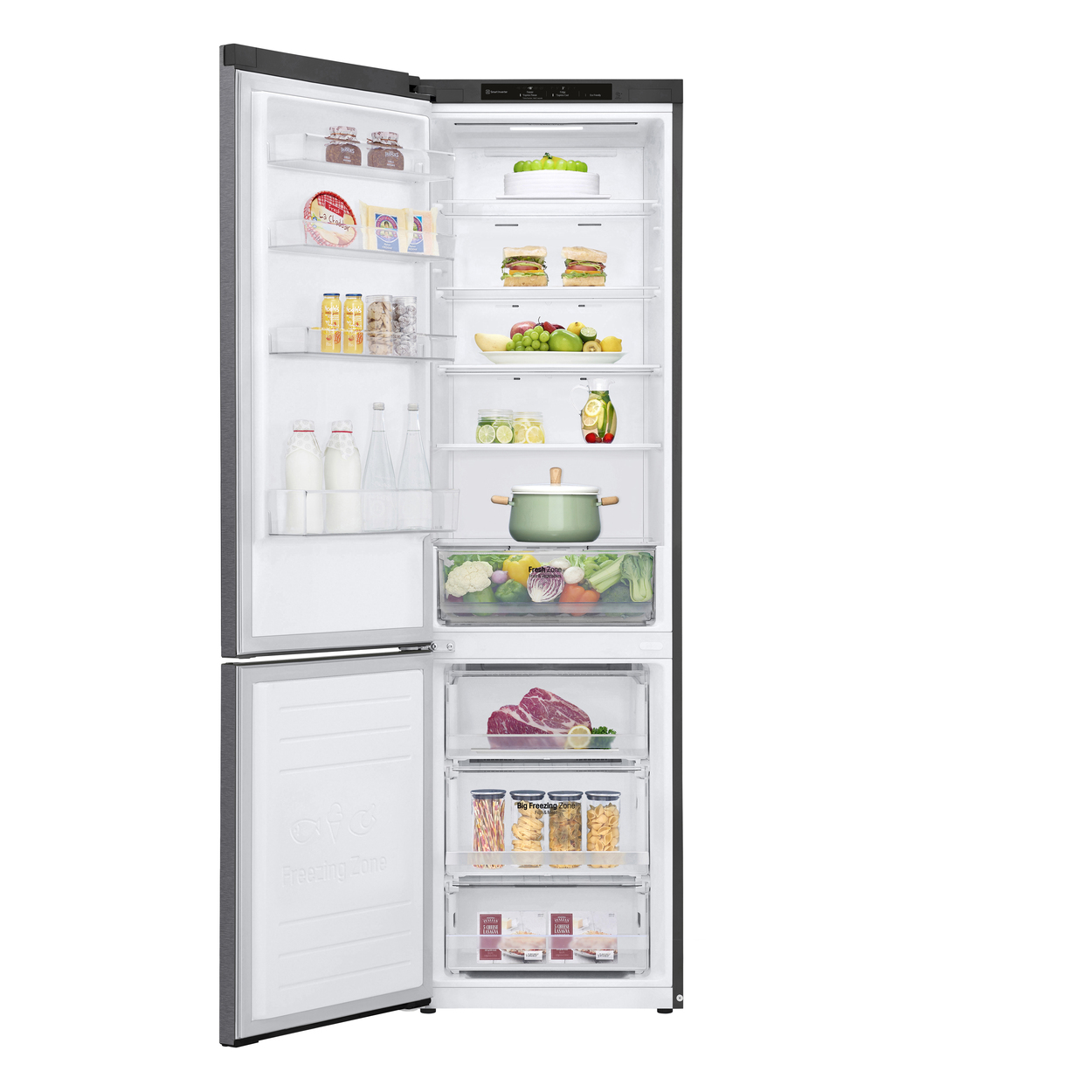 обзор товара Холодильник  LG GC-B509SLCL - фотография 12