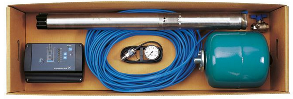 в продаже Скважинный насос Grundfos SQE2-115 комплект + 80 м кабеля (96524507) - фото 3