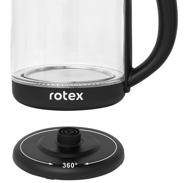 Електрочайник Rotex RKT90-G ціна 599 грн - фотографія 2