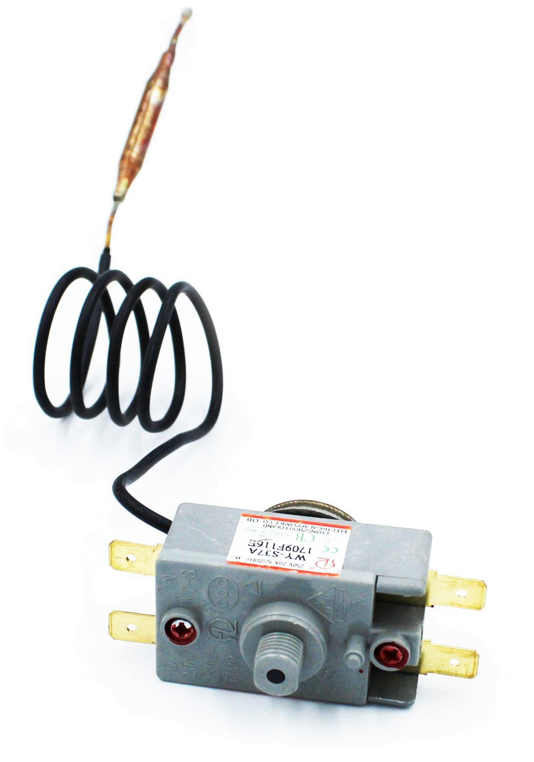 Термопредохранитель капиллярный Willer на серии Brig, Elegance (2400W), Ultra  (93°C, 15A, 230V) (E27) в интернет-магазине, главное фото