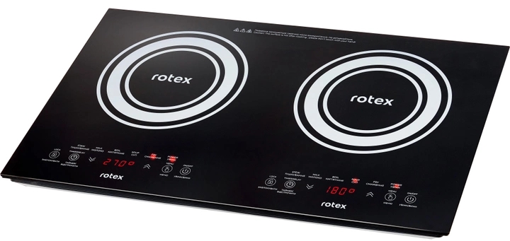 Стеклокерамическая настольная плита Rotex RIO250-G Duo