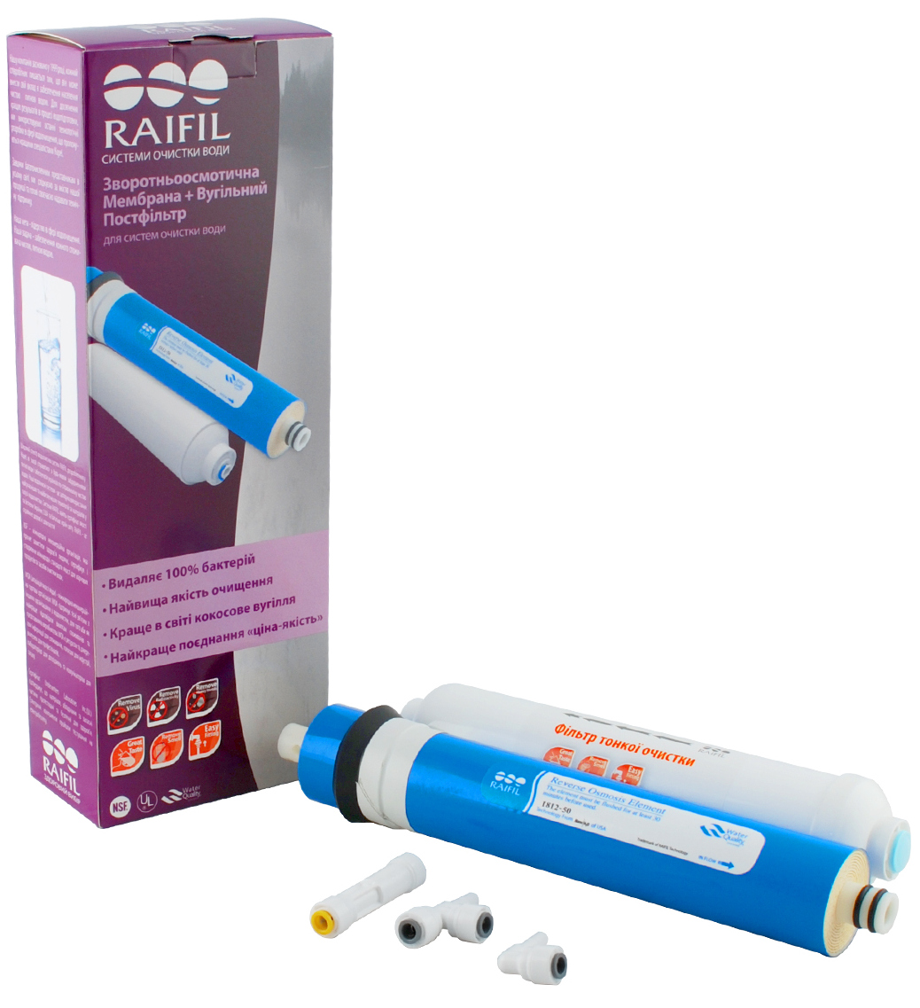 Комплект картриджей Raifil для фильтров Raifil 1812-100 GAL + IL-C