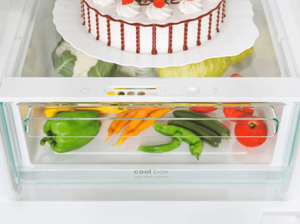 Холодильник Candy CCE4T618EWU зовнішній вигляд - фото 9