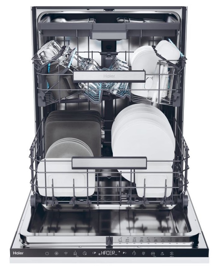 Посудомийна машина Haier XI 6B0S3FSB ціна 26999 грн - фотографія 2