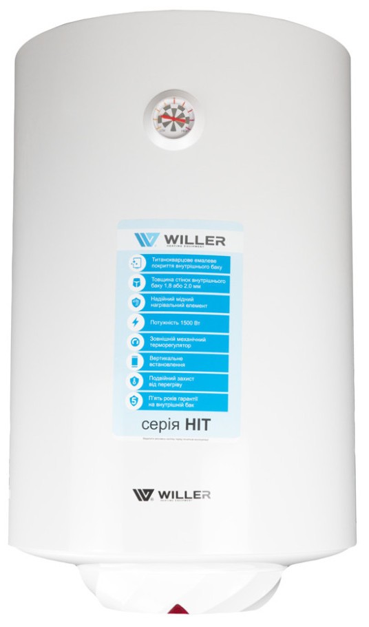 Підлоговий водонагрівач Willer EV80SR-HIT Slim