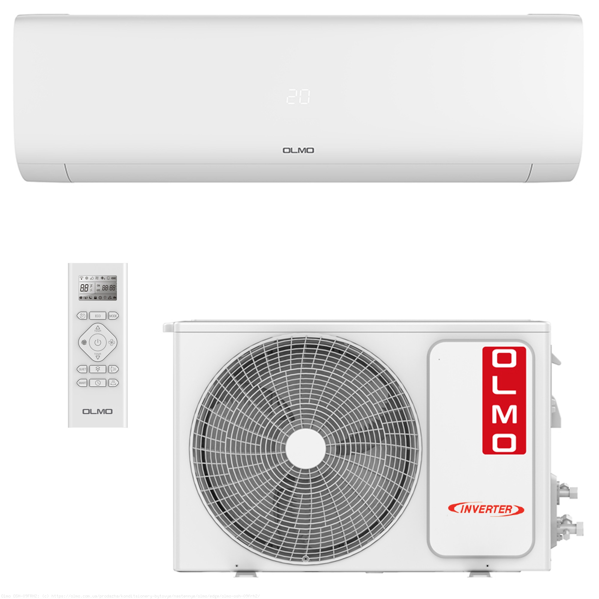 Olmo Edge Deluxe Inverter OSH-09FRH3