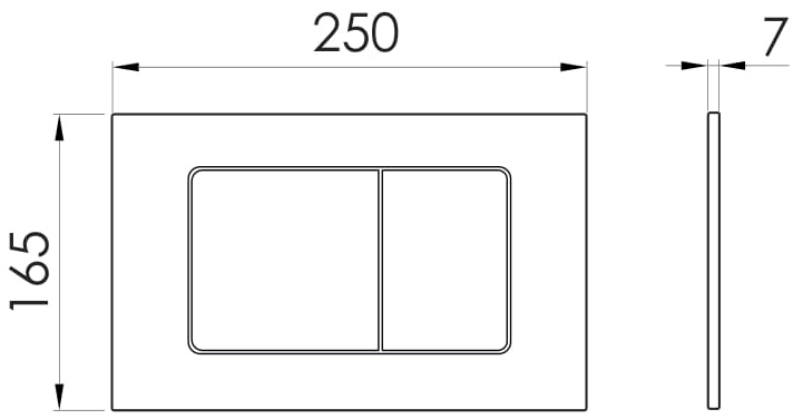 Imprese I-Frame i7112SG Габаритные размеры