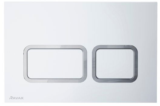 Панель смыва для инсталляции Ravak Twin X01739 в интернет-магазине, главное фото