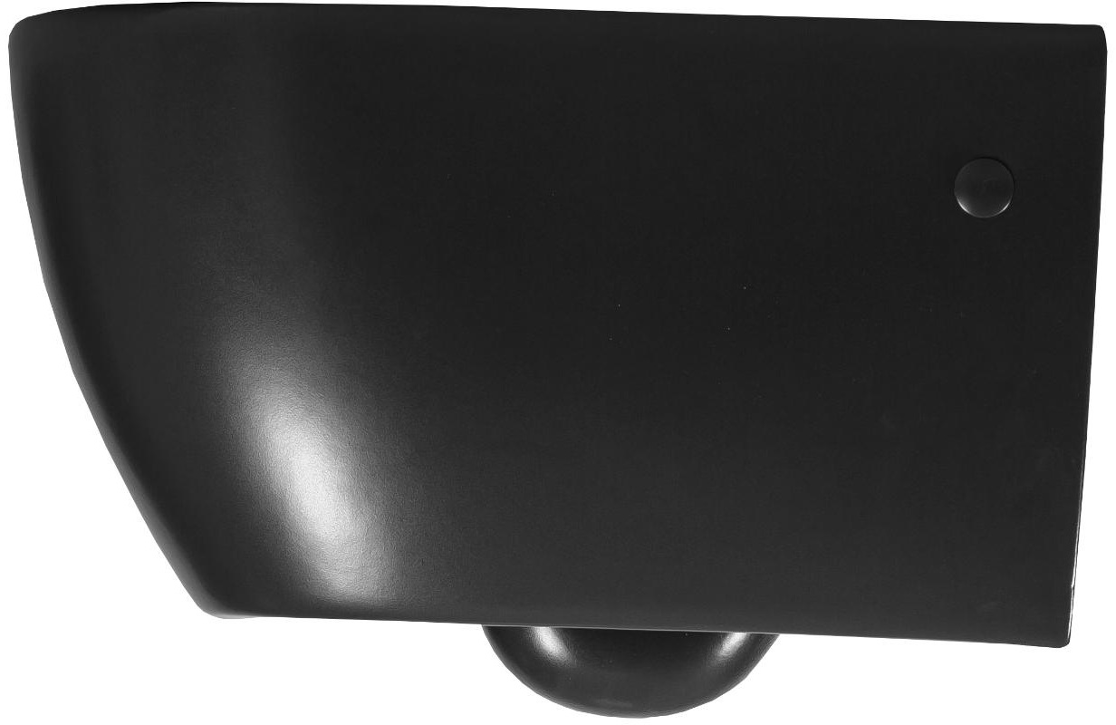 Унитаз подвесной Аква Родос 7943 CITY с крышкой Bella Soft-Close черный матовый характеристики - фотография 7