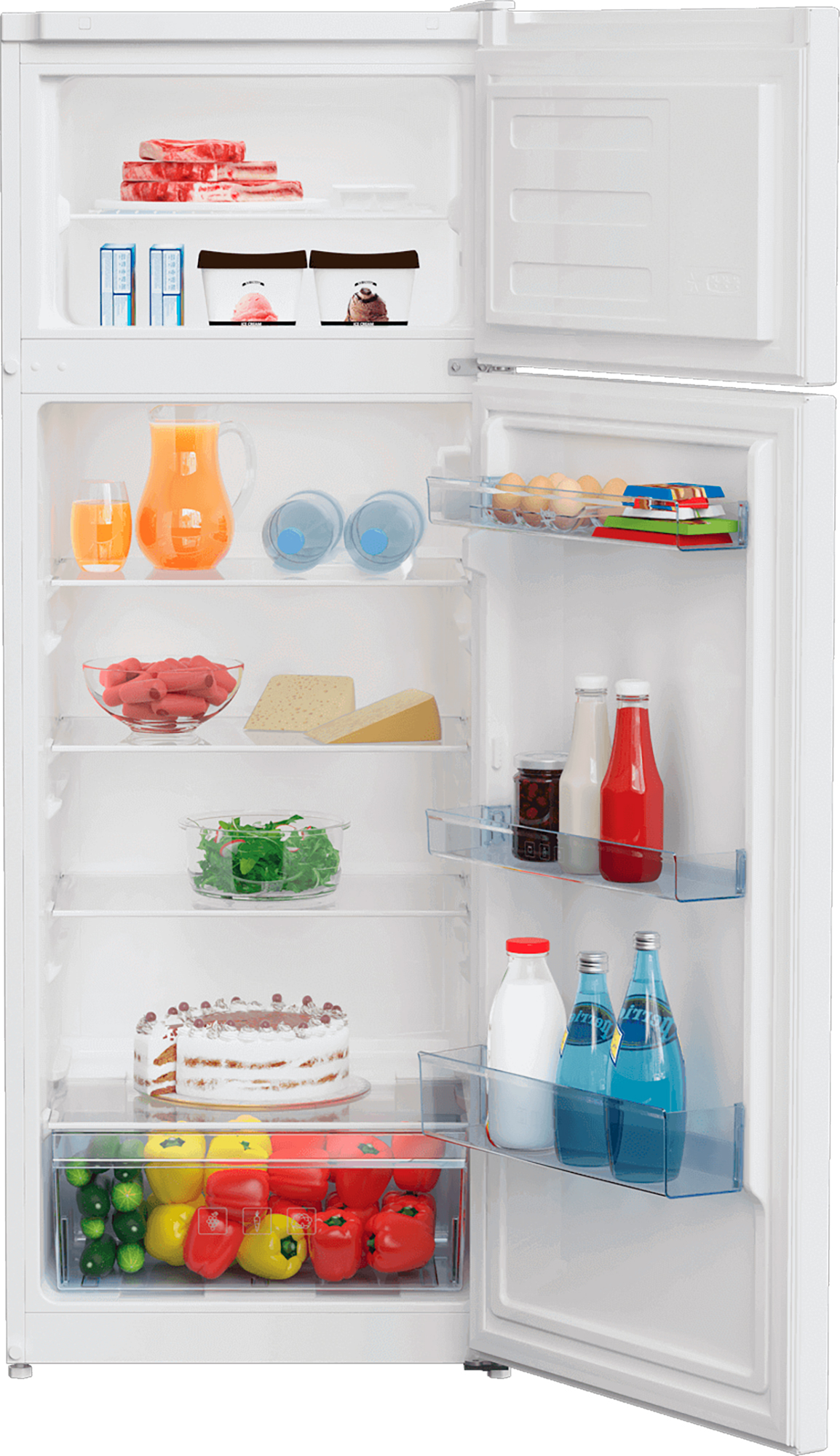 Холодильник Beko RDSA240K20W ціна 11085 грн - фотографія 2