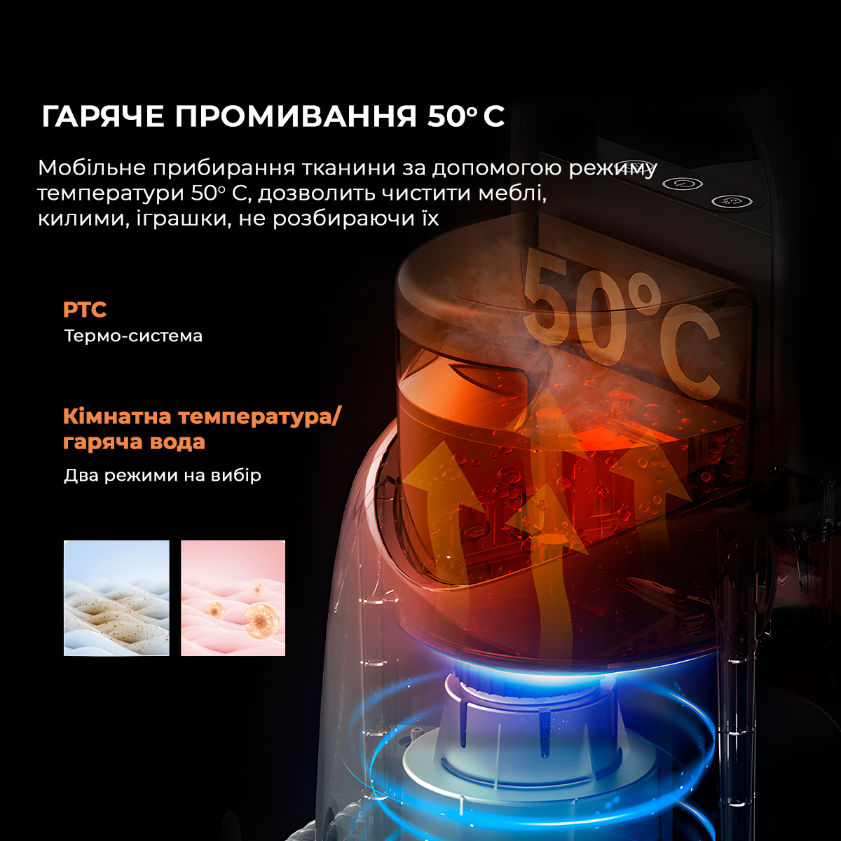 огляд товару Пилосос Deerma Suction Vacuum Cleaner (DEM-BY200) - фотографія 12