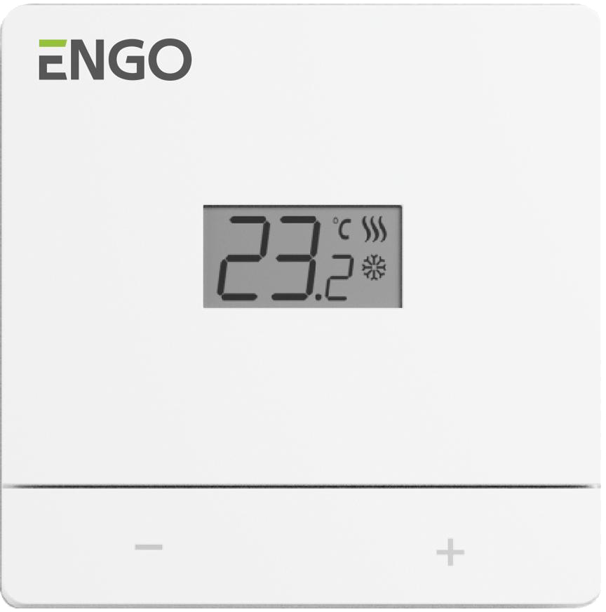 Купити дротовий добовий термостат, 230в Engo Controls EASY230W в Житомирі