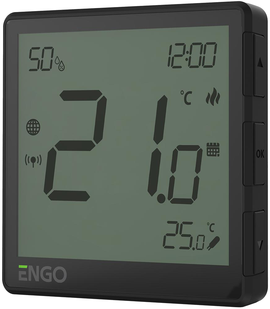 Інтернет-термостат прихованого монтажу ZigBee 3.0 Engo Controls EONE230B ціна 5420.80 грн - фотографія 2