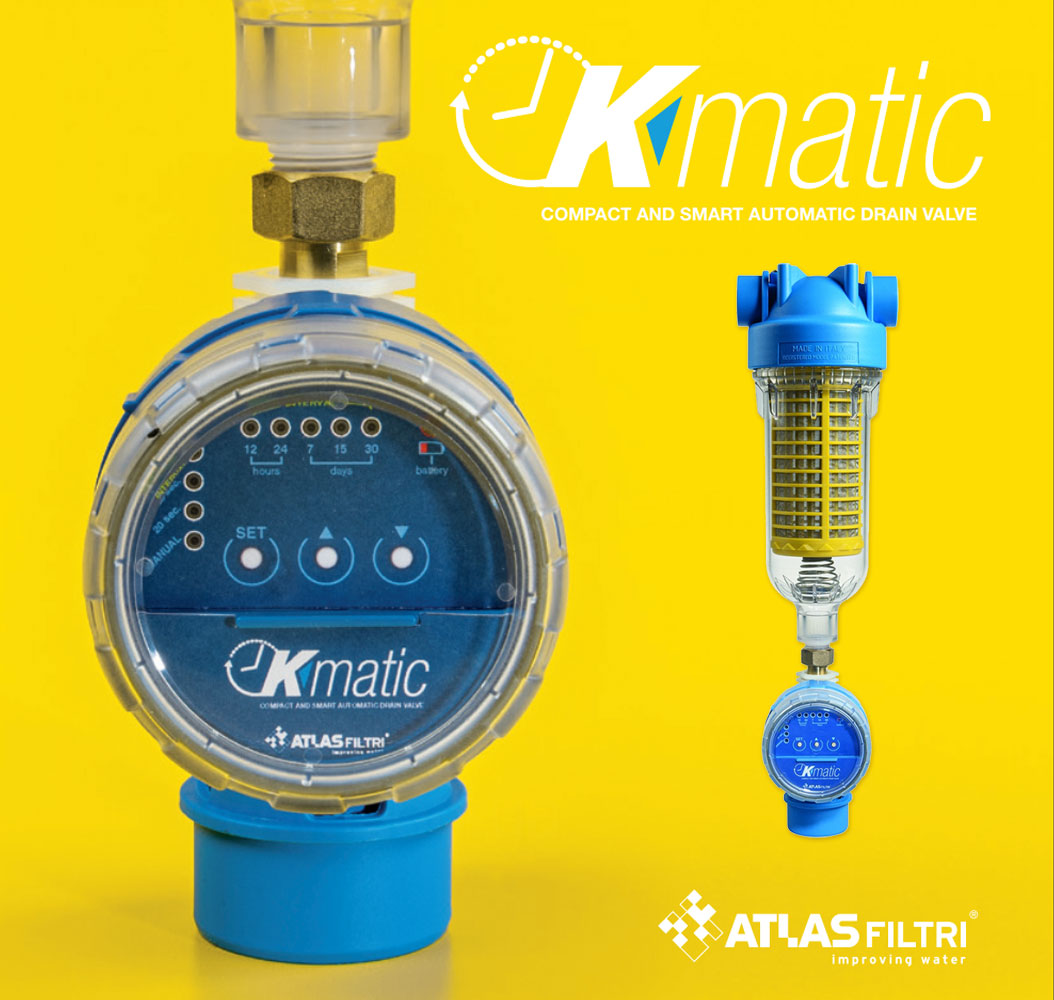 в продаже Автоматический клапан с таймером Atlas Filtri K-Matic для промывки фильтра Hydra RA7120050 - фото 3