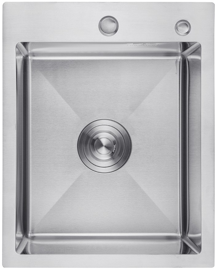 Кухонна мийка Kroner KRP Gebürstet - 4050HM (3/1 мм)