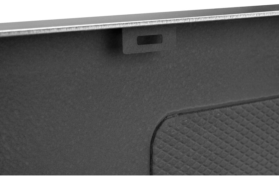 Кухонна мийка Kroner KRP Gebürstet - 6350RHM (3/1 мм) огляд - фото 8