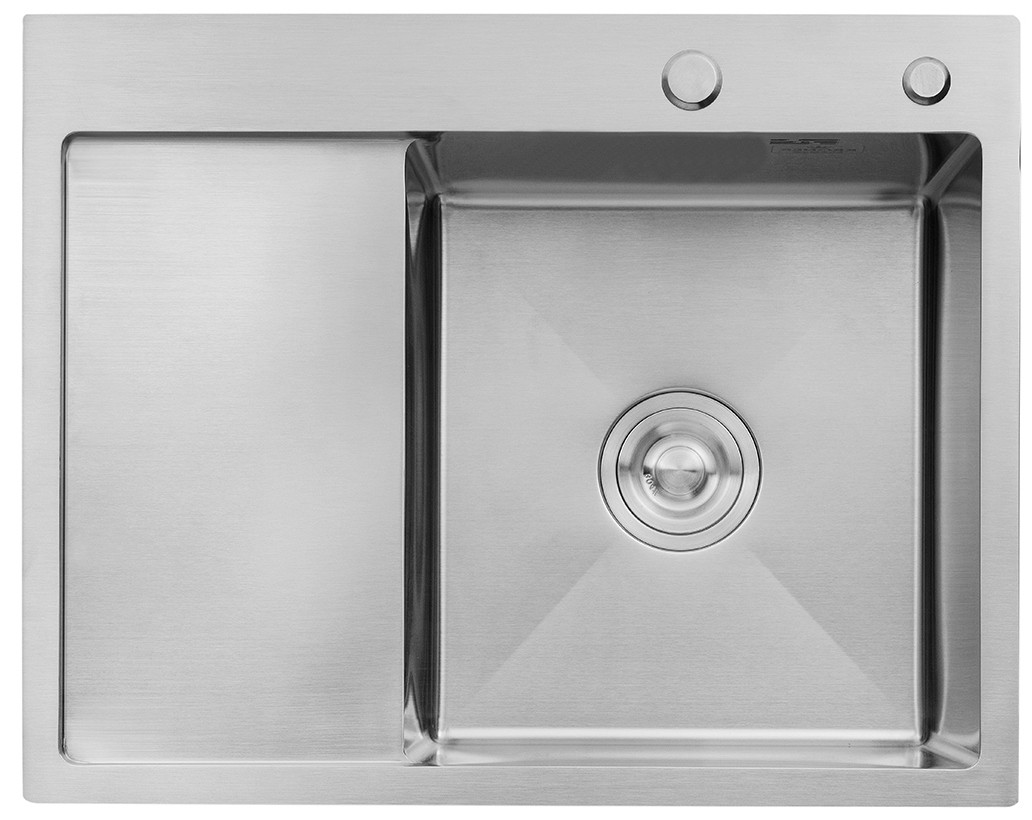 Кухонна мийка Kroner KRP Gebürstet - 6350RHM (3/1 мм)