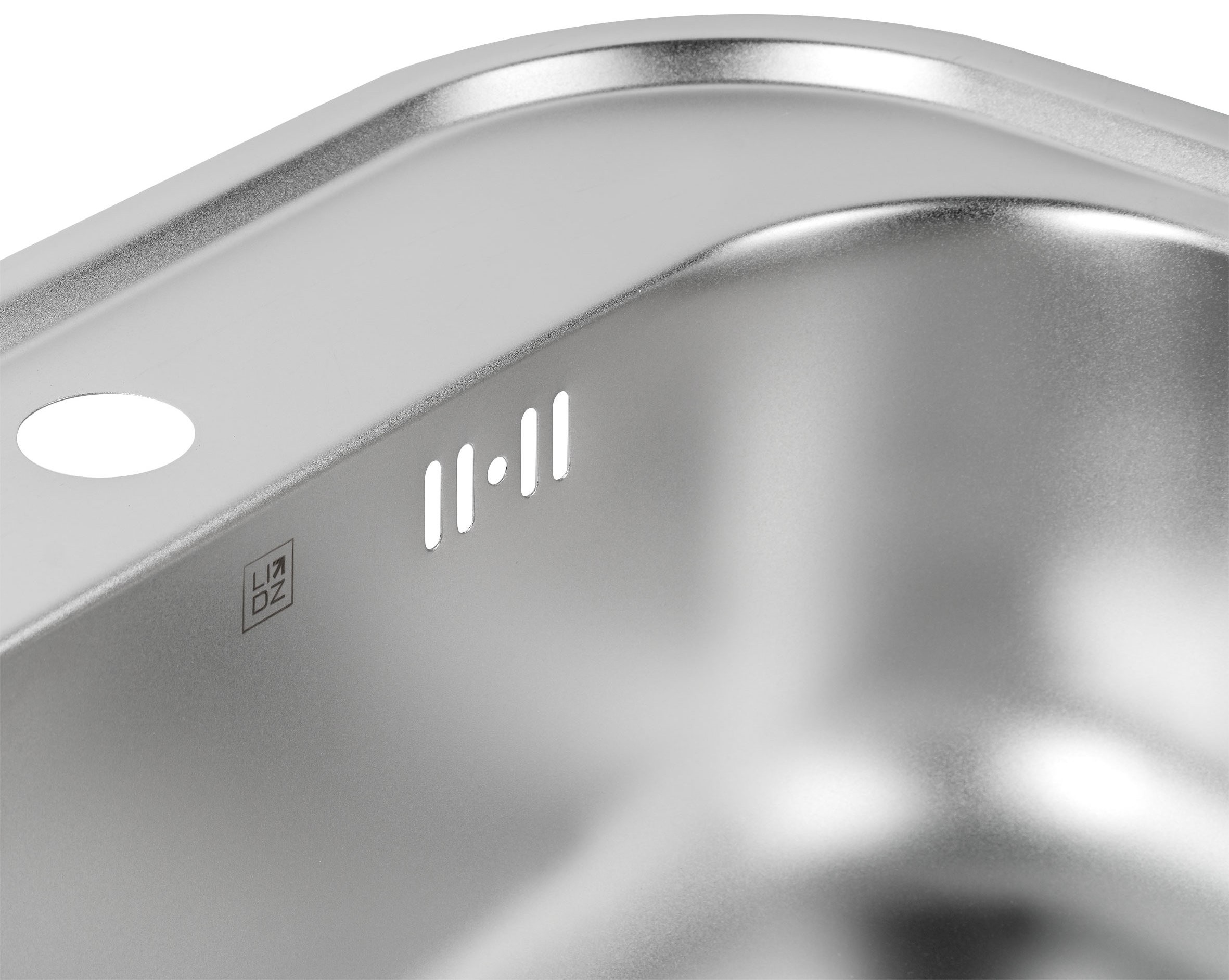 Кухонна мийка Lidz 4749 0,8 мм Satin (LIDZ4749SAT) інструкція - зображення 6