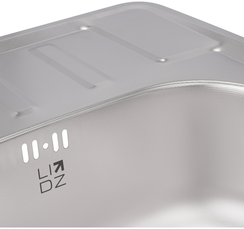 Кухонна мийка Lidz 6350 0,8 мм Micro Decor (LIDZ6350MDEC) відгуки - зображення 5