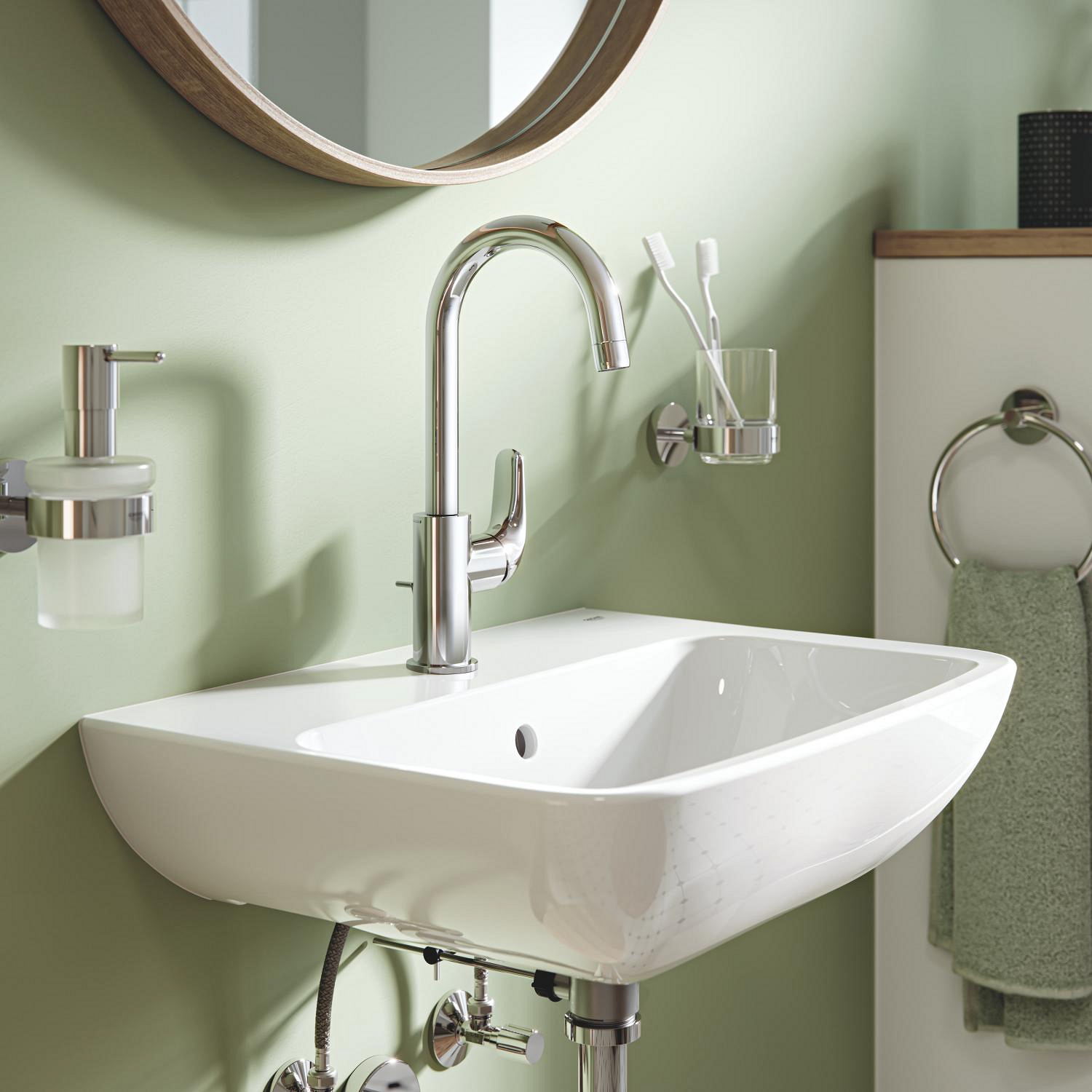 Змішувач для раковини Grohe QuickFix Swift L-Size (24330001) інструкція - зображення 6