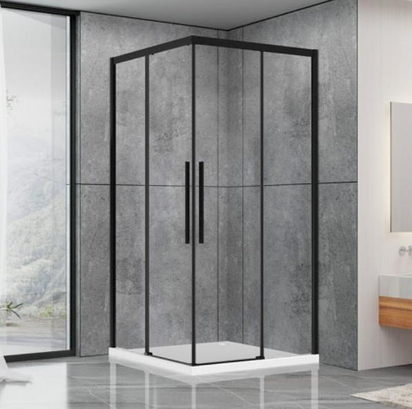 Dusel DL194B Black Matt 90x90