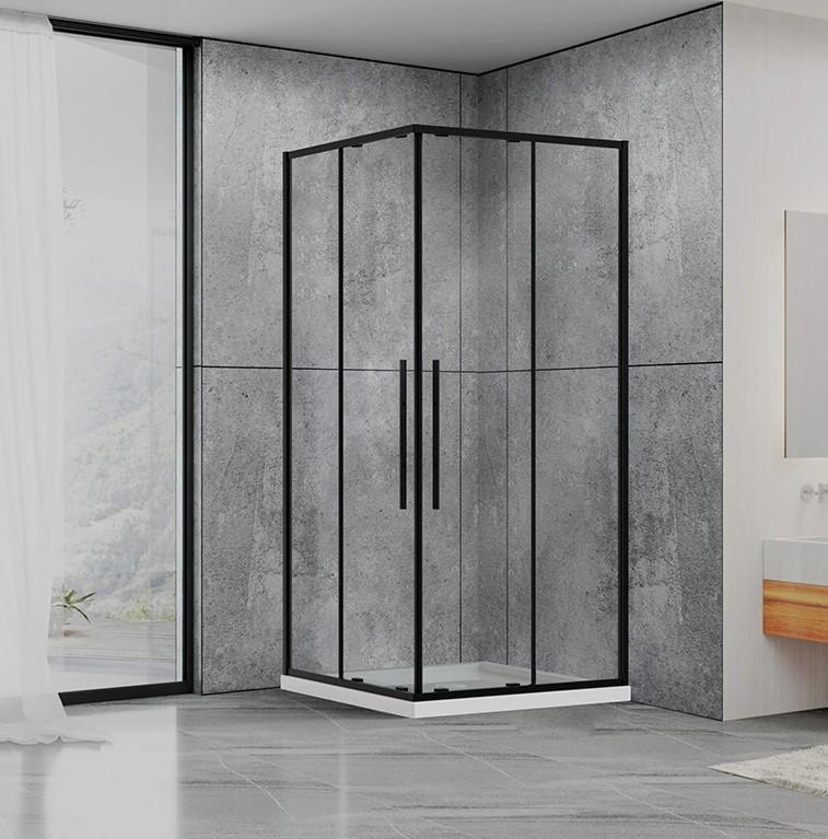 Dusel DSL194B Black Matt 900x900x1900