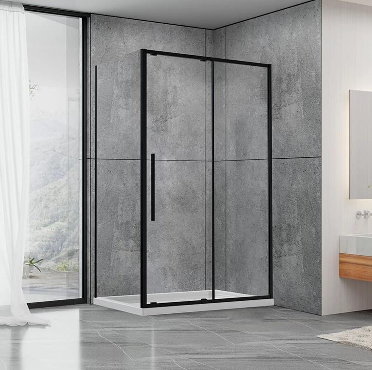 Dusel DSL191B+DSL195B Black Matt 1200x800x1900