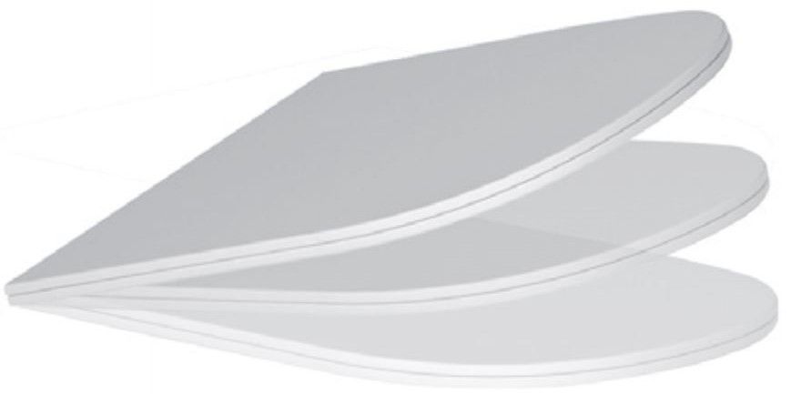Глянцеве сидіння для унітазу Nic Design Pin (005 712 060) Cipria