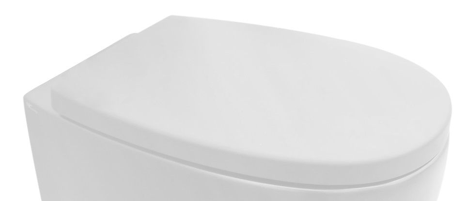 Глянцевое сиденье для унитаза Nic Design Milk (005 528 001)