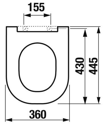 Jika Mio H8917110000631 Габаритные размеры