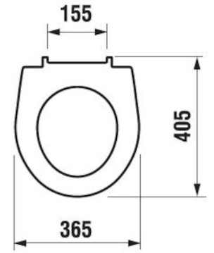 Jika Lyra Plus 9338.1 (H8933813000001) Габаритні розміри